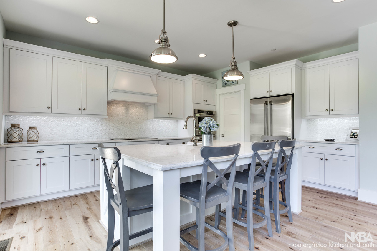 Coastal Kitchen And Living Room Bar Design Arnold Md Nkba