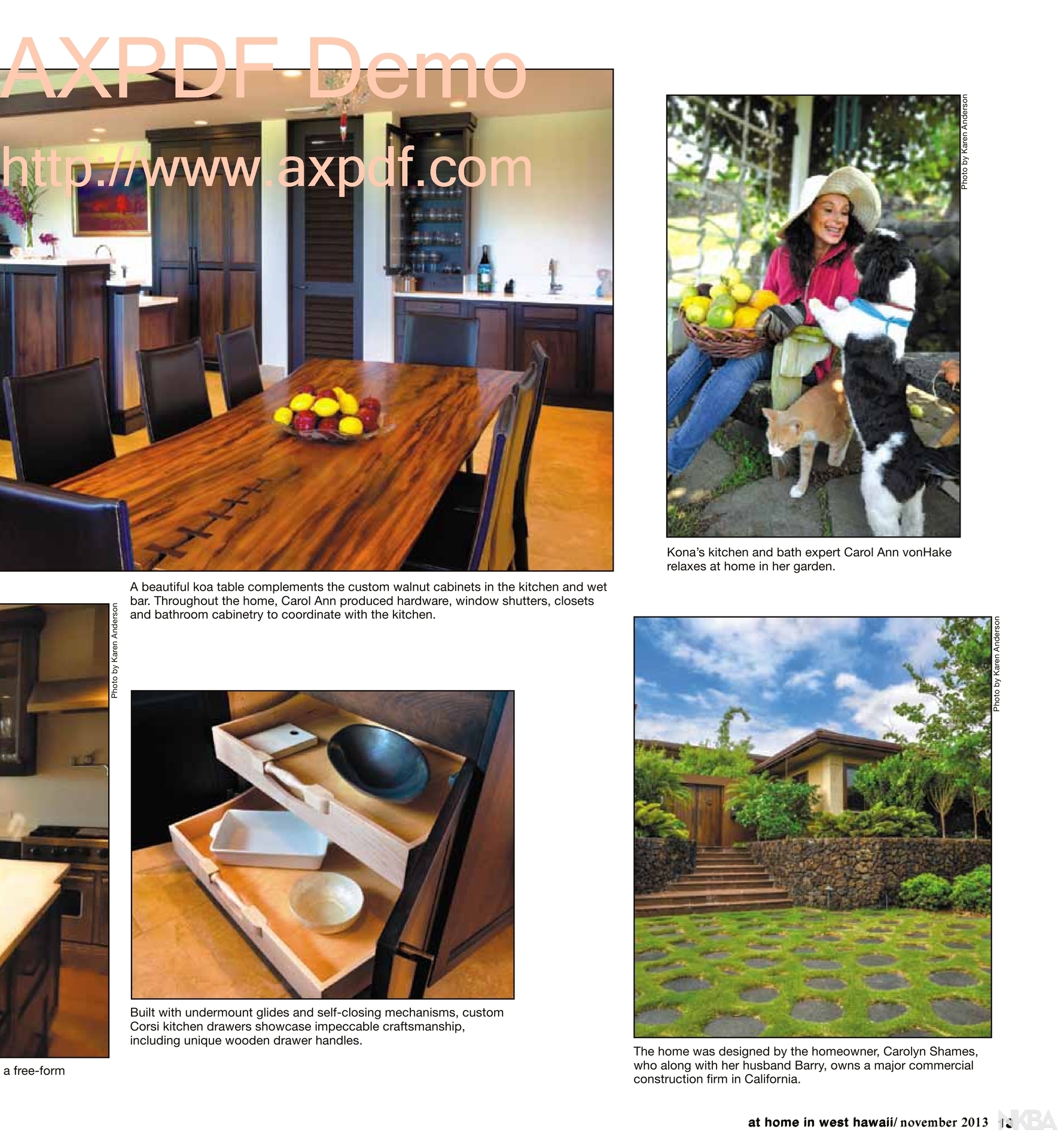 Carol ann von hake ckd nkba Garden design corsi