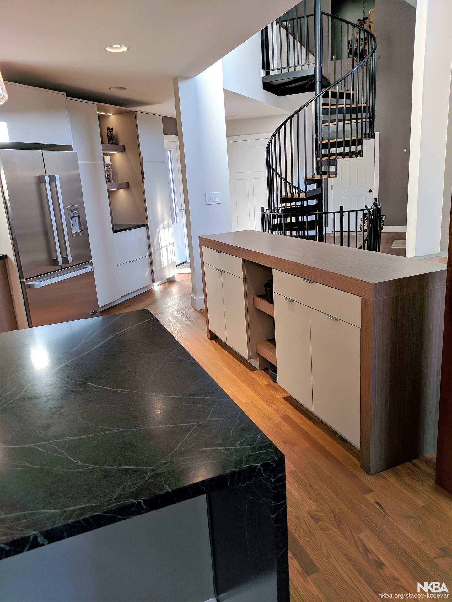 Mid-Century Modern/Industrial Kitchen - NKBA