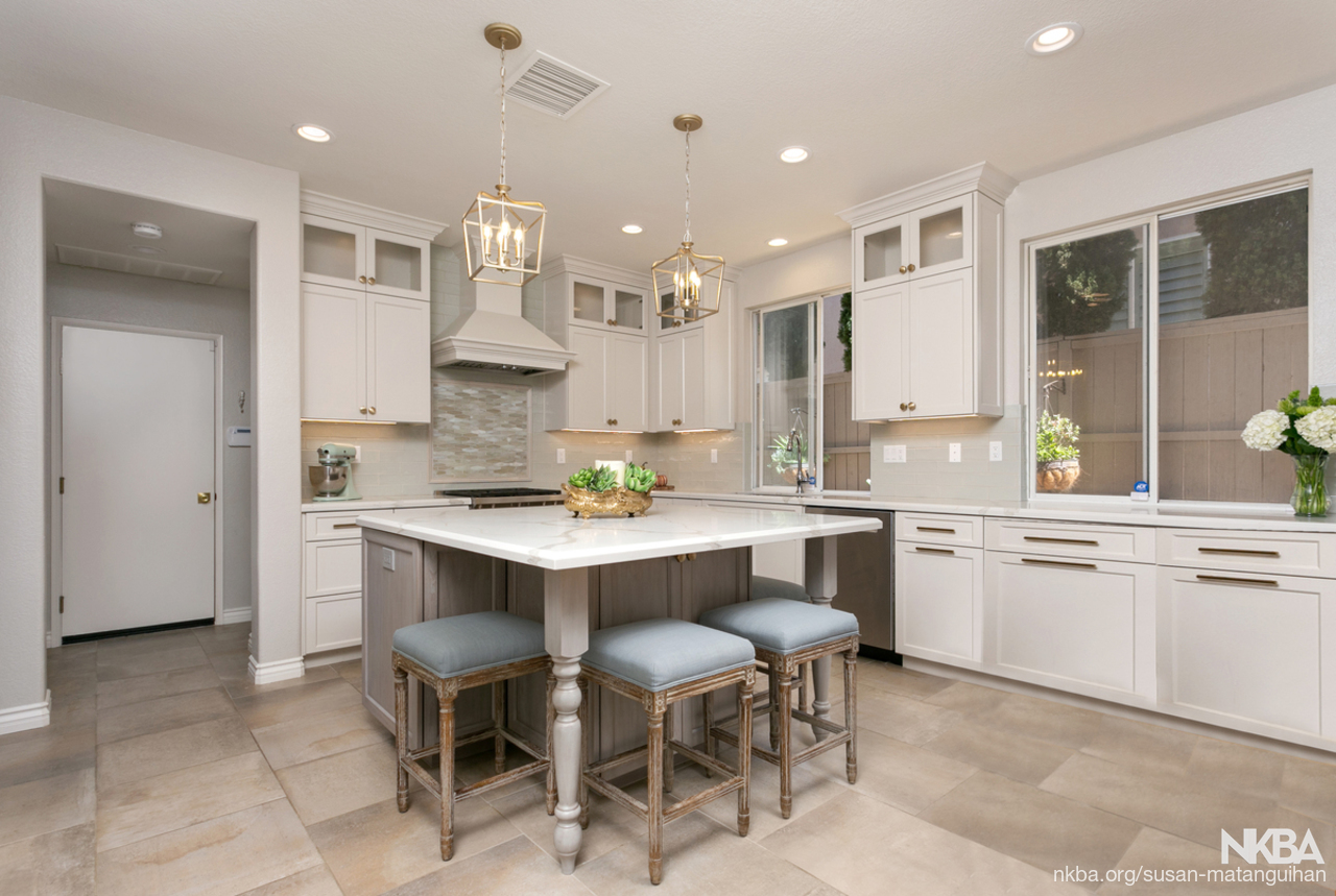 Gray Off White Kitchen Nkba Gray Off White Kitchen Transitional