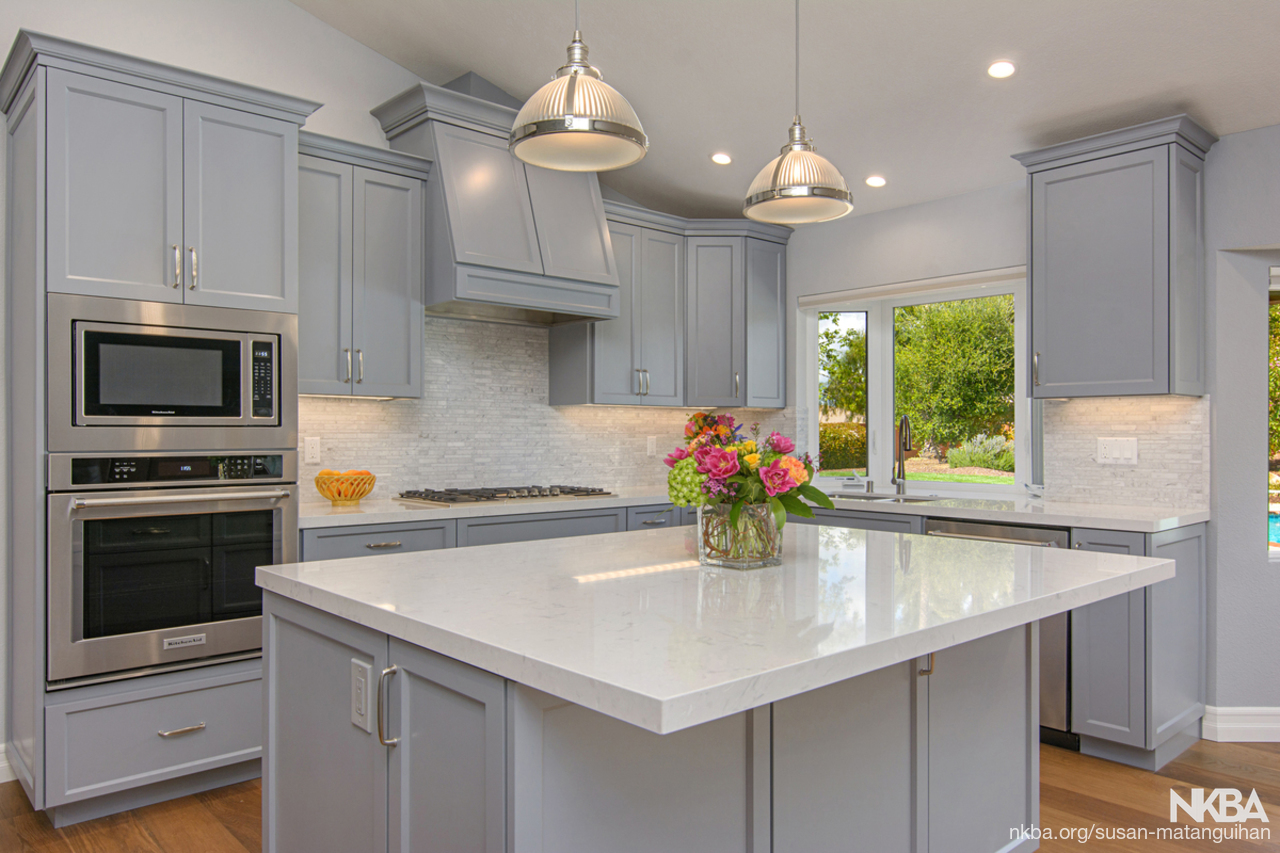 BlueGray Kitchen NKBA