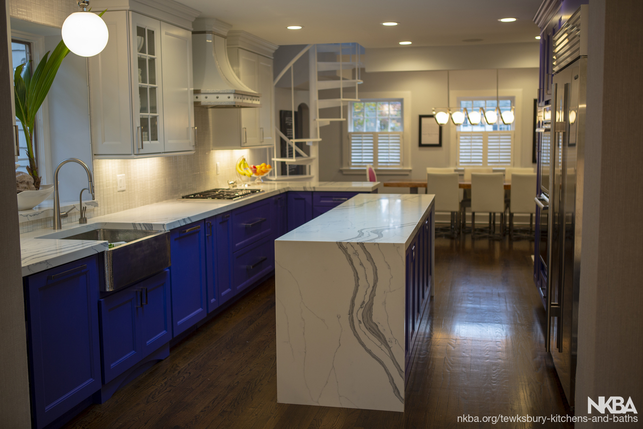 Updated Transitional With A Splash Of Color Nkba Updated Transitional With A Splash Of Color Farmhouse Kitchen