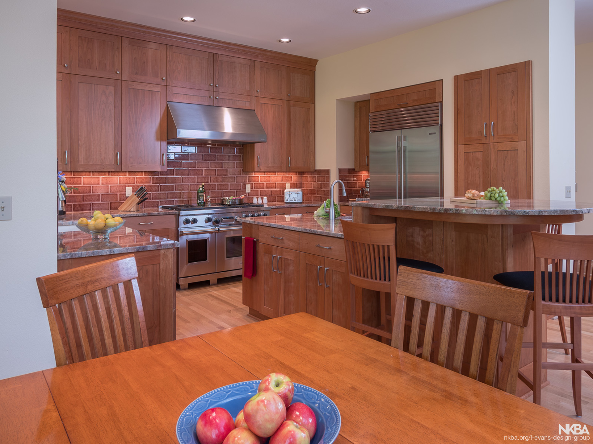 Family Kitchen Cooking - NKBA