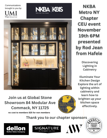 NKBA Metro CEU Nov 19th @ Global Stone Hefele presentation